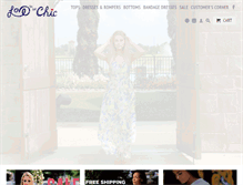 Tablet Screenshot of lovetobechic.com